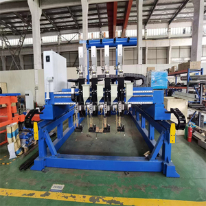 Gantry Type Quadruple Torch Wear Resistant Plate Hardfacing Machine