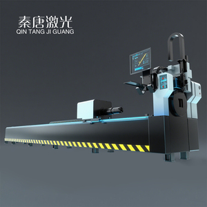 Professional Manual CNC Tube Processing Equipment High Precision Tube Pipe Fiber Laser Cutting Machine