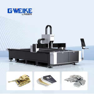 Jwk China 1000W-6000W CNC Digital AI Steel Aluminum Sheet Metal Fiber Laser Cutting Machine