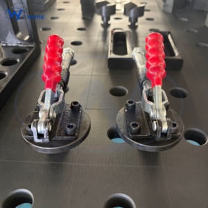 Circular Push-Pull Fast Fixture, Quick Release Positioning Clamp For 3D Welding Platform D16 D28