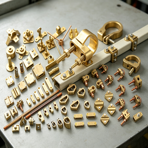 OEM Brass G Type Earth Clamp Welding Magnetic Ground Clamp