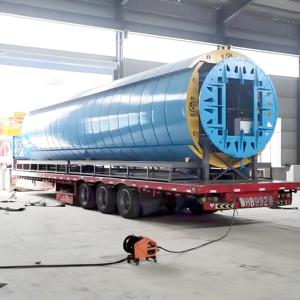 FRP Tank Winding Machine with Engine Semi-automatic High Efficiency 380V Motor Fiberglass Pressure Tank Production Equipment